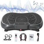 Plateformes vibrantes 99 niveaux dintensit 5 programmes prenregistrs avec cordes de tension et cordes ...