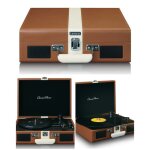 Platine disque vinyle - lenco - vintage - bluetooth 5. 0 - 3 vitesses - batterie rechargeable Platine disque vinyle - lenco - vintage - bluetooth 5. 0 - 3 vitesses - batterie rechargeable