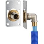 Fixsystem simple : kit complet de fixation d'un robinet mural simple m1 / 2' (15x21) coude d'alimentation ... Fixsystem simple : kit complet de fixation d'un robinet mural simple m1 / 2' (15x21) coude d'alimentation ...