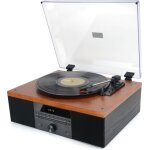 Platine vinyle - akai - att - 14bt - amplificateur intgr - bluetooth - haut - parleurs 10w