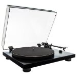Platine vinyle - argon audio - tt - 3 - entraînement courroie - cellule ortofon om 5e - noir Platine vinyle - argon audio - tt - 3 - entraînement courroie - cellule ortofon om 5e - noir