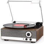 Platine vinyle bluetooth 7 en 13 vitessesradio am / fmhaut - parleurs st�r�osortie rca.