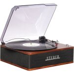 Platine vinyle bluetooth vpb - 262noir et bois