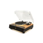 Platine vinyle avec enceintes int�gr�es ? marley - soul rebel ? bluetooth in & out ? design bambou et ...