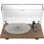 Platine vinyle - pro - ject - t2 super phono - noyer - cartouche sumiko rainier - anti - vibrations