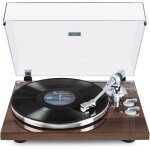 Platine vinyle platine vinyle sans fil � entra�nement par courroie 2 vitesses usb