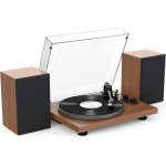 Platine vinyle udreamer at - 3600l hi - fi bluetooth 40w avec enceintes