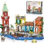 Plaxsoon jeu de construction venise 3d maquette de ville en briques décor jouet créatif cadeau éducative ... Plaxsoon jeu de construction venise 3d maquette de ville en briques décor jouet créatif cadeau éducative ...