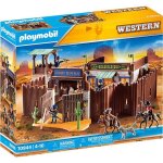 Playmobil 70944 fort de la ville western kit de jeu - accessoire plus