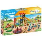 Aire de jeux - playmobil - 71571 - 162 pi�ces - 11 figurines - ext�rieur