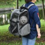 Pliable / sac fourre - tout pour chats et chiens sac  dos  roulettes rglable en hauteur et respirant?convie ...