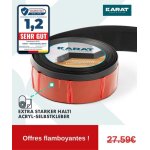Plinthe auto - adhsive 50 x 15 mm noir l = 10 m plinthe de cuisine plinthe pvc flexible
