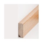 Plinthe bois massif 20 x 58 x 2400 mm htre by proviston