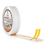 Plinthe pvc quest moulure de finition ruban dtanchit souple adhsive blanc 5 m 30 x 30 mm