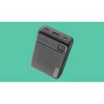 Ploos power bank 10000mah nero caricabatterie portatile con porta usb e ingresso micro - usb / type - ...