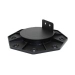 Plot r�glable de 18 � 30 mm pour terrasse bois et composite - l: 148 mm - l: 148 mm - e: 30 mm - noir ...