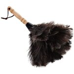 Plumeau autruche manche bambou plumeau autruche plumes dautruche naturelles 32 cm label