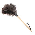 Plumeau en plumes dautruche lectrostatique lavable fait  la main avec manche en bois pour la maison ...