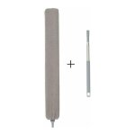 Plumeau tlescopique plumeau en microfibre avec poigne en acier inoxydable brosse  plumeau flexible ...