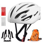 Plusawa casque v�lo enfant en1078 r�glable avec sangles stickers 3d & r�fl�chissants v�lo trottinette ...