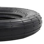 Pneu de brouette increvable - wiens - 3. 50 - 8 4pr - diam�tre ext�rieur 36 cm - diam�tre int�rieur 20 ...