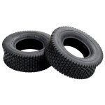 Pneus de brouette - vidaxl - 13x5. 00 - 6 4pr - caoutchouc durable - adh�rence sup�rieure