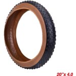 Pneus de v�lo anti - crevaison 20 * 40 pouces pneus pliants en caoutchouc pneus de secours pour vtt � ...