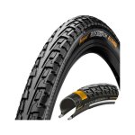 Pneu de v�lo - continental - ride tour - caoutchouc - noir - adulte / mixte