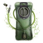 Poche hydratation portable - non spcifi - 2l - valve de remplissage - anti - fuite - vert