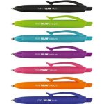 Pochette de 7 mini stylos � bille r�tractable milan assortiment