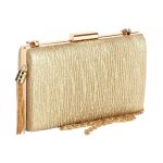 Pochette crmonie - nyls cration - minaudiere doree strass sac pochette femme gold mariage chic aela ...