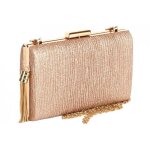 Pochette c�r�monie - nyls cr�ation - minaudiere gold strass sac pochette femme dore mariage chic aela ...