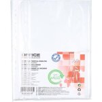 Pochette en plastique - office products - 21141155 - 90 - lot de 100 - format a4 - transparent
