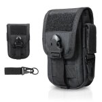 Pochette tlphone portable tactique sacoche ceinture homme poche molle edc gadget tui pour tlphone ...