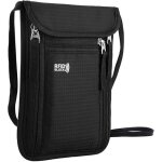 Pochette tour de cou sac de cou bloqueur rfid anti?vol sac de passeport impermable sac de cou pour documents ...