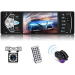 Autoradio 1 din - podofo - cran hd 4. 1 pouces - bluetooth - usb - tlcommande au volant