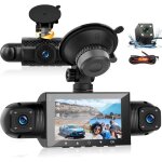 Podofo 4k + 1080p dashcam avec �cranv 3 pouces double objectif fhd 170� grand angle avec vision nocturne ...