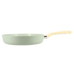 Poele 28cm colorama celadon - en aluminium - revetement antiadhesif en ceramique