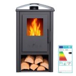 Pole  bois amina 7kw a + chauffage efficace 150m design compact et haut rendement 80%