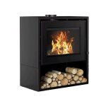 Po�le � bois arclas 12 kw b�che 60 cm sannover
