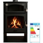 Poêle à bois aston 102 kw avec four en inox ? rendement 78 % ? chauffe 225 m³ ? acier noir ? sortie fumée ... Poêle à bois aston 102 kw avec four en inox ? rendement 78 % ? chauffe 225 m³ ? acier noir ? sortie fumée ...