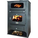 Poêle à bois - zvezda - gf vr16 - 24kw - acier - efficacité 75% - couleur noir Poêle à bois - zvezda - gf vr16 - 24kw - acier - efficacité 75% - couleur noir