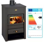 Poêle à bois cheminée chauffage au bois prity k2 - 10. 4 kw Poêle à bois cheminée chauffage au bois prity k2 - 10. 4 kw