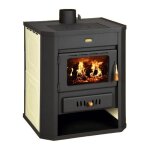 Pole a bois avec dos chaudire prity wd w15 12 + 7kw eco design