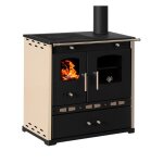 Pole bois eco lux ivory 738 kw plaque fonte & fourneau