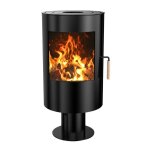 Po�le � bois oscar avec pied 82 kw sannover