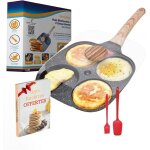 Pole + couvercle spicemate antiadhsive alu sans pfoa: pancakes oeufs hamburgers. gaz - induction ? ...