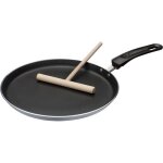 Poêle à crêpes - gsw - 26 cm - induction - aluminium avec étaleur Poêle à crêpes - gsw - 26 cm - induction - aluminium avec étaleur