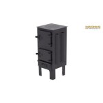 Poêle dextérieur - magnus - gt5 - acier allié - 36 kw - noir Poêle dextérieur - magnus - gt5 - acier allié - 36 kw - noir