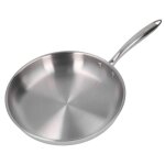 Pole  frire en acier inoxydable 304 3 couches paissies non revtue pour cuisson d?omelettes 1102 pouces ...